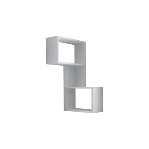Rafturi perete, Bold Design, UnicUtil, 47 x 85 x 20 cm, Alb - Img 2