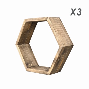Rafturi perete, Grand Design, UnicUtil, 40 x 37 x 10 cm, Nuc - Img 7