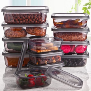 Set 12 recipiente alimentare , UnicUtil, Modern Sturdy, Multicolor - Img 1