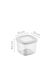 Set 12 recipiente alimentare , UnicUtil, Premium Modern, Alb - Img 3