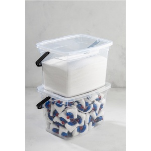 Set 2 recipiente alimentare , UnicUtil, Modern Stylish, Alb - Img 2