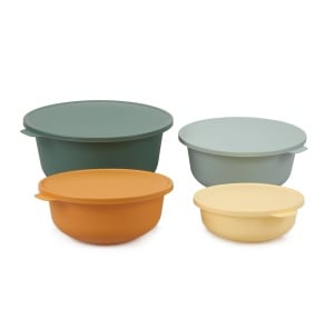 Set 4 recipiente alimentare , UnicUtil, Lightweight Elegant, Multicolor - Img 1