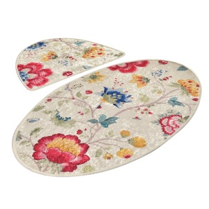 Set covorase baie 2 piese, Deluxe Soft, UnicUtil, Multicolor - Img 2