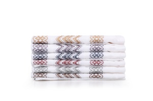 Set de prosoape 6 bucati, Luxury Touch, UnicUtil, Multicolor - Img 3