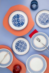 Set Farfurii (6 Bucati), Mist ridge, UnicUtil, Culoarea Multicolor - Img 1