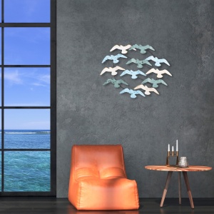 Accesorii Metalice Perete, Ridge shell, UnicUtil, Culoarea Multicolor - Img 3
