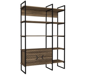 Biblioteca, Modern Zen, UnicUtil, 120 x 39 x 180 cm, Maro - Img 7