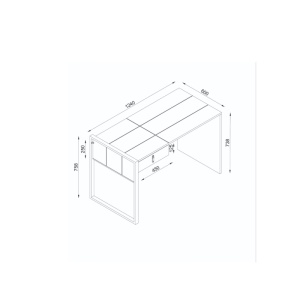 Birou, Bright Frame, UnicUtil, Nuc - Img 2