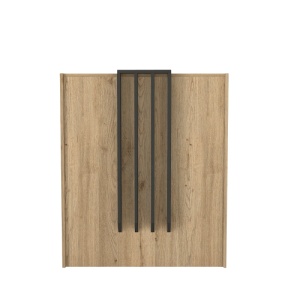 Birou recepție, Hola Front Desk, UnicUtil, Bej-Gri, 90 cm - Img 10