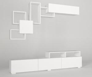 Comoda TV, Clean Aspect, UnicUtil, Alb - Img 6