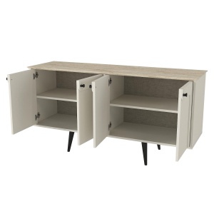 Comoda TV, Elegant Touch, UnicUtil, Crem - Img 6