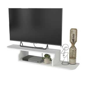 Comoda TV, Fresh Design, UnicUtil, Alb - Img 6