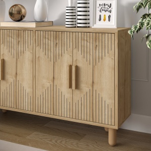 Consolă, Roger Saphire, UnicUtil, Stejar Safir, Lățime: 120 cm, Înălțime: 73,6 cm, Adâncime: 29,6 cm - Img 3