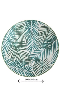 Covoras de baie, Chic Finish, 100 cm, UnicUtil, Multicolor - Img 3