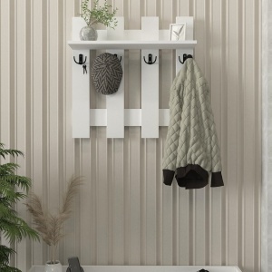 Cuier Elegant, Pure Craft, UnicUtil, 70 x 70 x 18 cm, Alb - Img 3