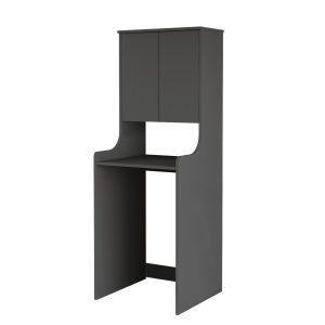 Dulap baie pentru masina de spalat UnicUtil Antracit 65 x 60 x 180 cm - Img 4