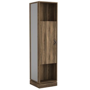 Dulap Hol Rotativ, Bold Turn, UnicUtil, 44.8 x 44.8 x 180 cm, Maro - Img 9