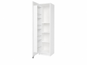 Dulap Organizator Baie/Bucatarie UnicUtil, 44 x 44 x 180 cm, Alb - Img 6
