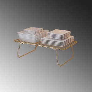 Raft stivuibil, Simple Shelf, UnicUtil, Auriu - Img 1
