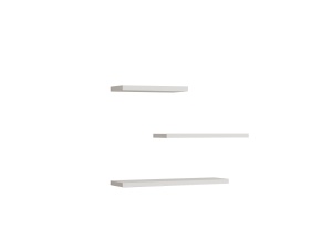 Rafturi perete, Modern Edge, UnicUtil, 30 x 14 x 2 cm, Alb - Img 5