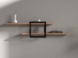 Rafturi perete, Pure Strength, UnicUtil, 120 x 30 x 18 cm, Pin - Img 2