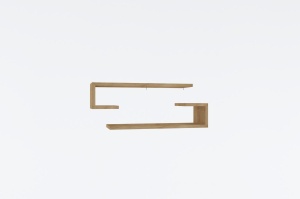 Rafturi perete, Timber Base, UnicUtil, 60 x 15 x 19 cm, Stejar - Img 3