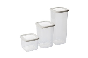 Set 15 recipiente alimentare , UnicUtil, Compact Spacious, Alb - Img 11