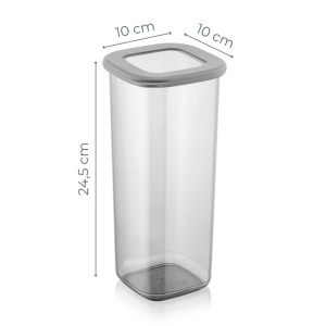 Set 3 recipiente alimentare , UnicUtil, Lightweight Durable, Antracit - Img 2
