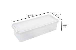 Set 4 caserole plastic , UnicUtil, Compact Versatile, Transparent - Img 8