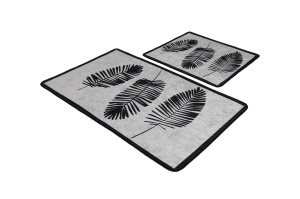 Set covorase baie 2 piese, Chic Finish, UnicUtil, Multicolor - Img 2