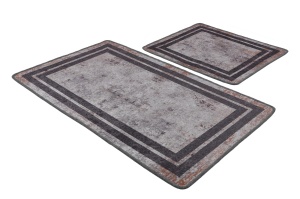 Set covorase baie 2 piese, Classic Style, UnicUtil, Multicolor - Img 2