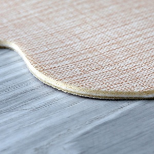 Set covorase baie 2 piese, Sophisticated Texture, UnicUtil, Negru - Img 3