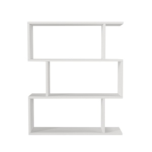 Biblioteca, Frame Harmony, UnicUtil, 80 x 22 x 95.7 cm, Alb, UUBIB16 - Img 7