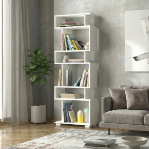 Biblioteca UnicUtil, Alb, 19.5 x 60 x 163 cm - Img 5