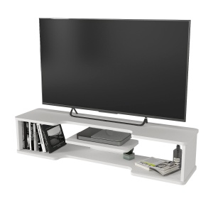 Comoda TV, Compact View, UnicUtil, Alb - Img 6