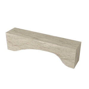 Comodă TV, Mara LED Traverten, UnicUtil, Travertin, 150 cm - Img 10