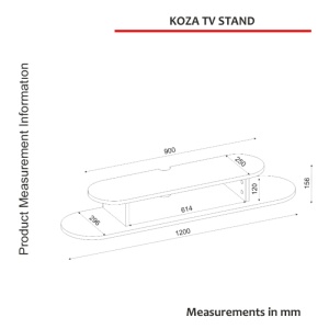 Comoda TV, Urban Touch, UnicUtil, Alb - Img 2