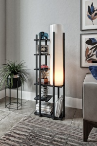 Lampadar, Root dust, UnicUtil, Culoarea Negru Alb - Img 2