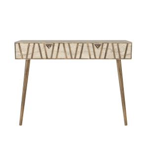Masa Decor Hol, Geo Prism, UnicUtil, 120 x 35 x 89.3 cm, Crem - Img 6