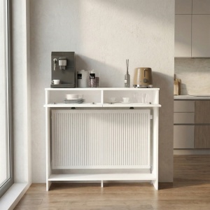 Mască radiator, Opelya Coffee Corner, UnicUtil, Alb, 110 cm - Img 7
