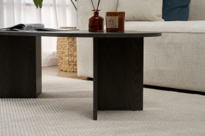 Măsuţă de cafea, Sable Lumiere, UnicUtil, Lumiere Black, Lățime: 119 cm, Înălțime: 40 cm, Adâncime: 60 cm - Img 8