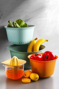 Mixing Cupa Sticla & Strainer Set, Thorn group, UnicUtil, Culoarea Multicolor - Img 1