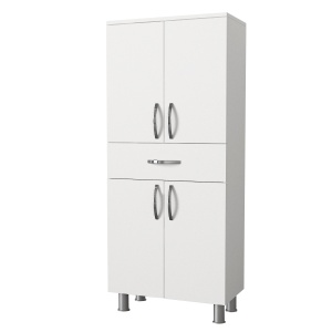 Organizator, Duo Space, UnicUtil, 59.4 x 31.5 x 140 cm, Alb - Img 6