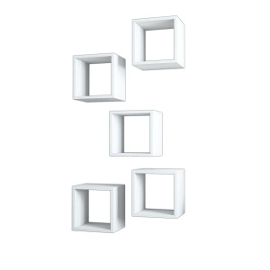 Rafturi perete, Bold Support, UnicUtil, 30 x 24 x 30 cm, Alb - Img 2