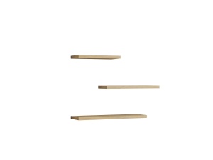 Rafturi perete, Rustic Charm, UnicUtil, 30 x 14 x 2 cm, Stejar - Img 5