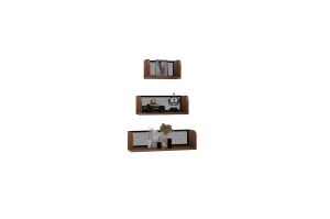 Rafturi perete, Vintage Frame, UnicUtil, 30 x 17 x 10 cm, Nuc Negru - Img 2