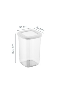 Set 12 recipiente alimentare , UnicUtil, Durable Sturdy, Alb - Img 3