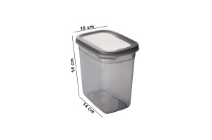 Set 15 recipiente alimentare , UnicUtil, Lightweight Sturdy, Antracit - Img 3