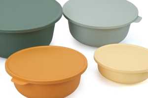 Set 4 recipiente alimentare , UnicUtil, Lightweight Elegant, Multicolor - Img 5