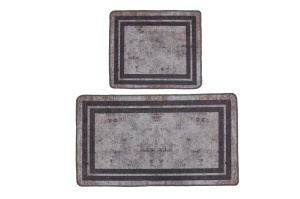 Set covorase baie 2 piese, Classic Style, UnicUtil, Multicolor - Img 3